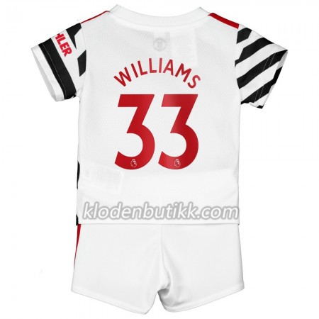 Manchester United Williams 33 Barn Tredjedraktsett 2020-2021 Kortermet (+ Korte bukser)